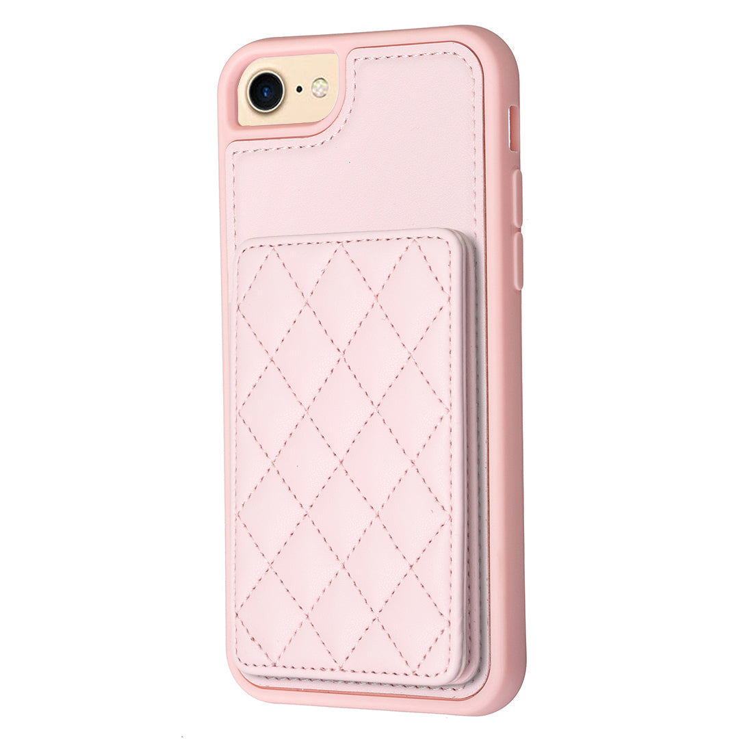 BF25 For iPhone 6/6s/7/8 PU Leather Coated TPU Cover Phone Case with Card Holder Kickstand BF25 For iPhone 6/6s/7/8 PU Leather Coated TPU Cover Phone Case with Card Holder Kickstand
